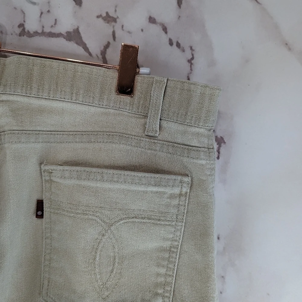 Vintage Levis Jeans Mens 32 X 28 Khaki Tan 90s Denim Relaxed Red Action Pant